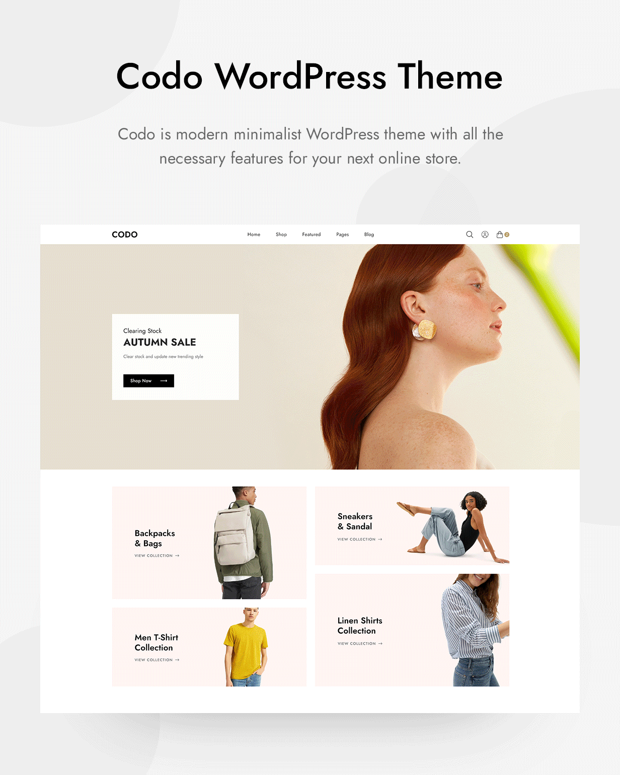 Codo - Minimalist WooCommerce Theme - 3